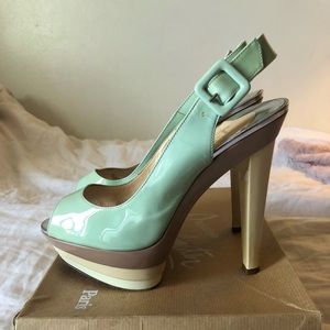 Christian Louboutin Patent Leather Slingback